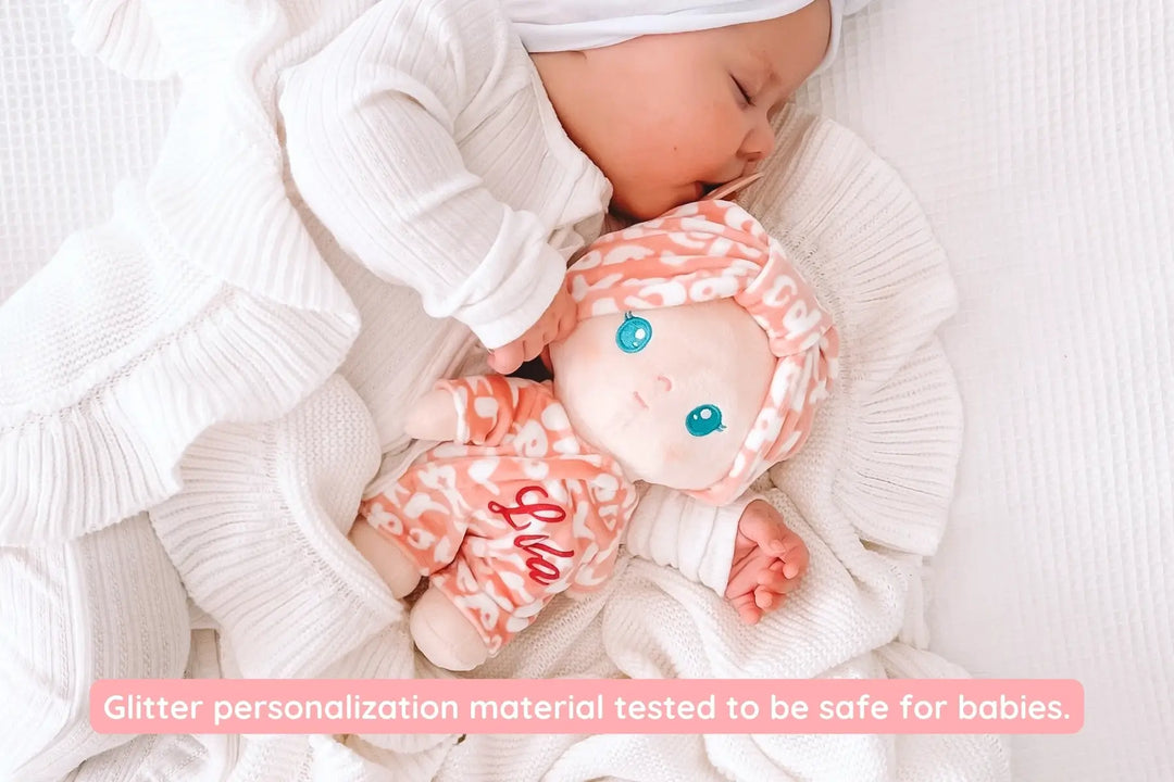 Leyadoll Soft Plush Personalized Leya Doll Baby Girl Doll
