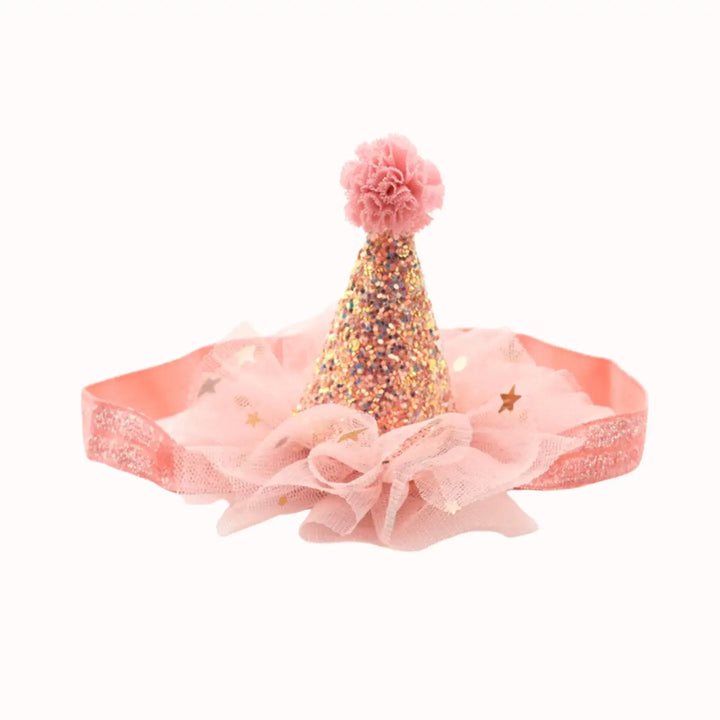 Baby Sparkle Lace Birthday Hat