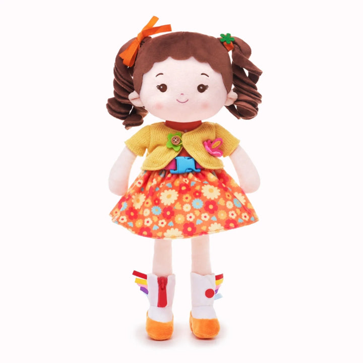 Personalized Flora Girl - Montessori Doll