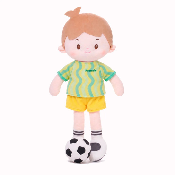 [PRE-ORDER] Personalized Soccer Boy - AUS (2 Skin Tones)