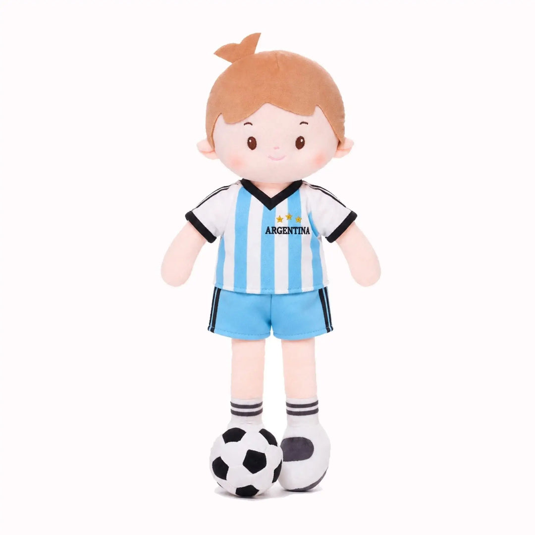 [PRE-ORDER] Personalized Soccer Boy - ARG (2 Skin Tones)