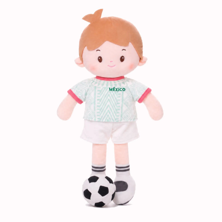 [PRE-ORDER] Personalized Soccer Boy - MEX (2 Skin Tones)