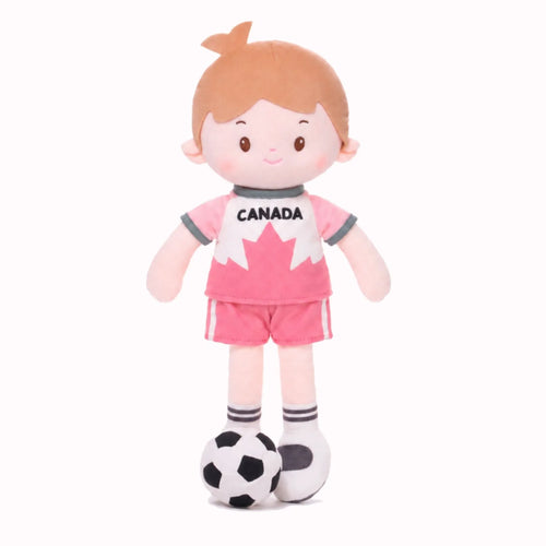 [PRE-ORDER] Personalized Soccer Boy - CAN (2 Skin Tones)