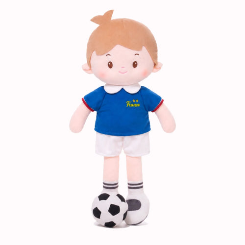[PRE-ORDER] Personalized Soccer Boy - FRA (2 Skin Tones)