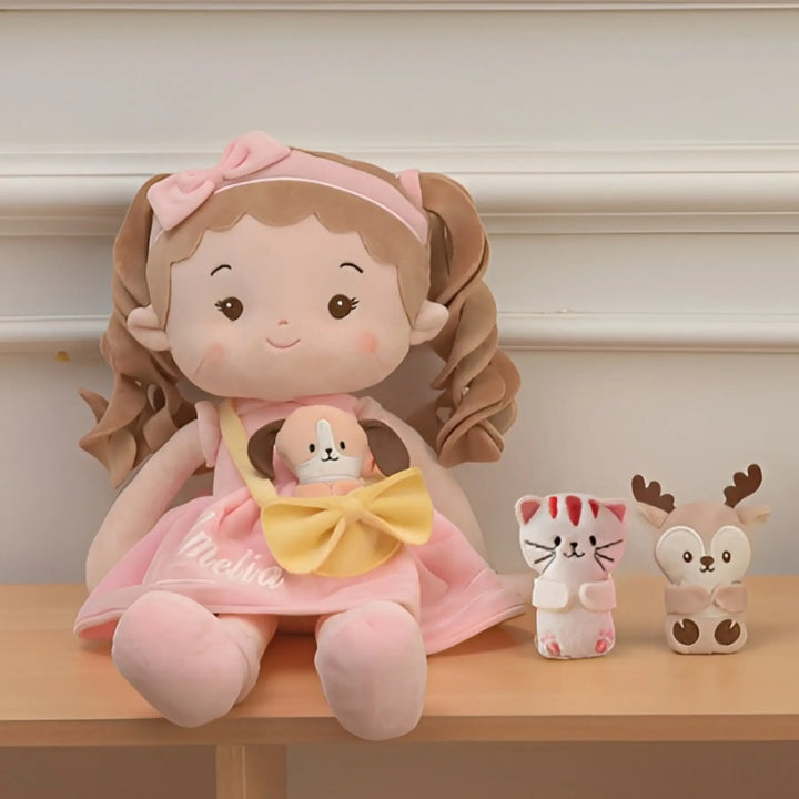 Personalized Milly Girl & Her Pet