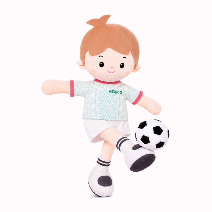 [PRE-ORDER] Personalized Soccer Boy - MEX (2 Skin Tones)