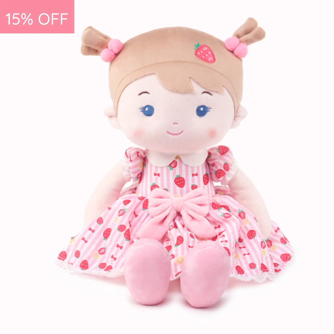 Leyadoll Soft Plush Personalized Leya Doll, My First Baby Doll