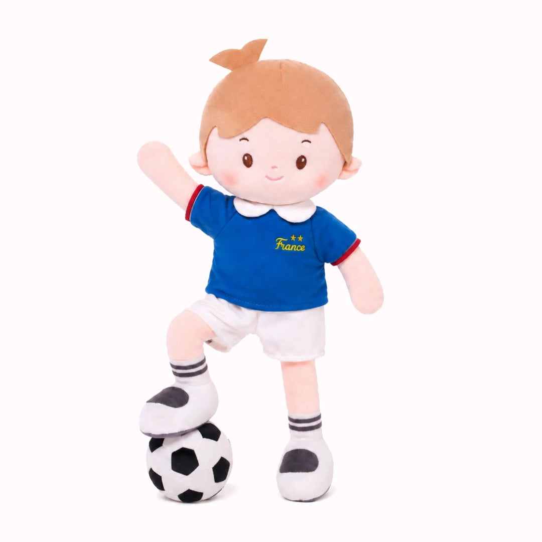 [PRE-ORDER] Personalized Soccer Boy - FRA (2 Skin Tones)