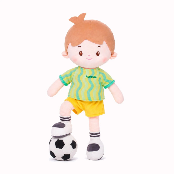 [PRE-ORDER] Personalized Soccer Boy - AUS (2 Skin Tones)