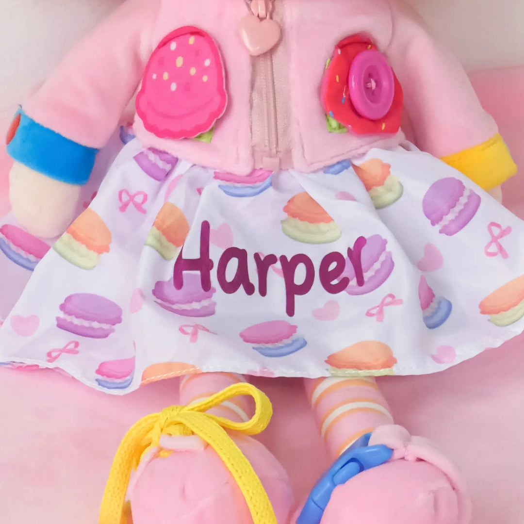 Personalized Cupcake Girl - Montessori Doll