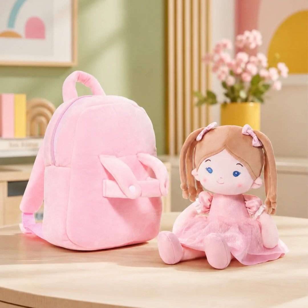 Personalized Princess Coral Doll Backpack