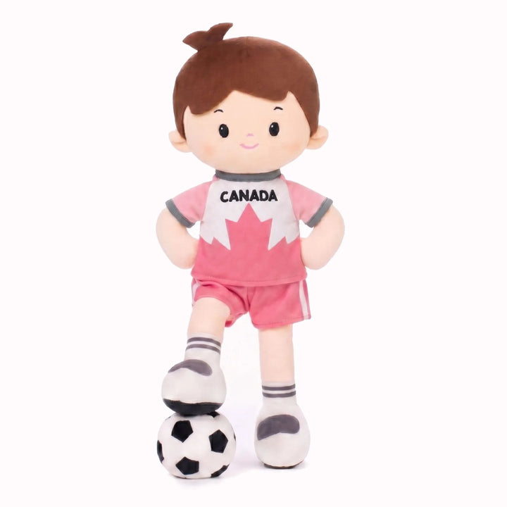 [PRE-ORDER] Personalized Soccer Boy - CAN (2 Skin Tones)