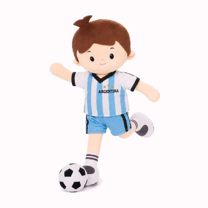 [PRE-ORDER] Personalized Soccer Boy - ARG (2 Skin Tones)