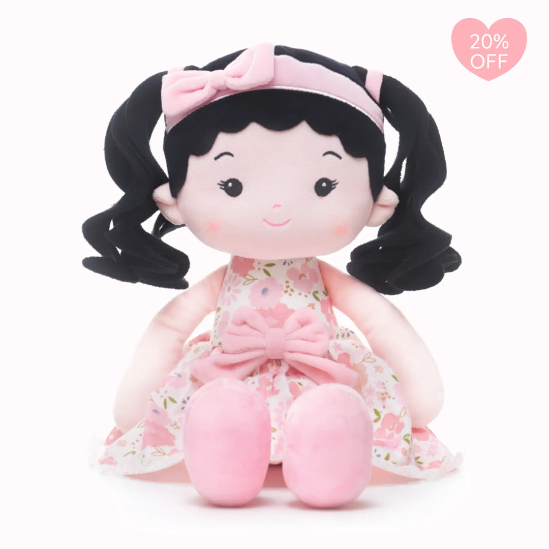 Leyadoll Soft Plush Personalized Leya Doll, My First Baby Doll