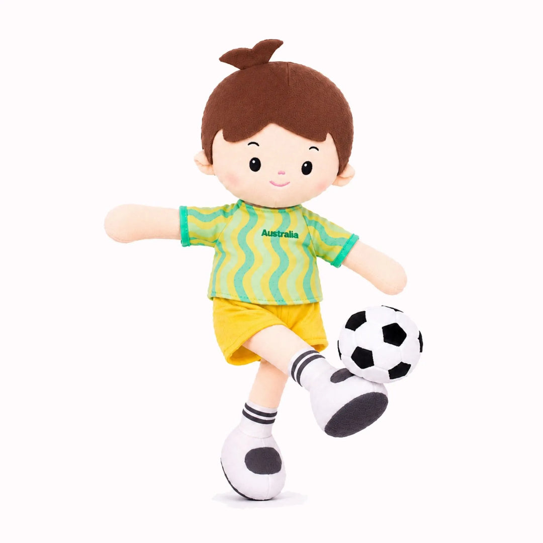 [PRE-ORDER] Personalized Soccer Boy - AUS (2 Skin Tones)