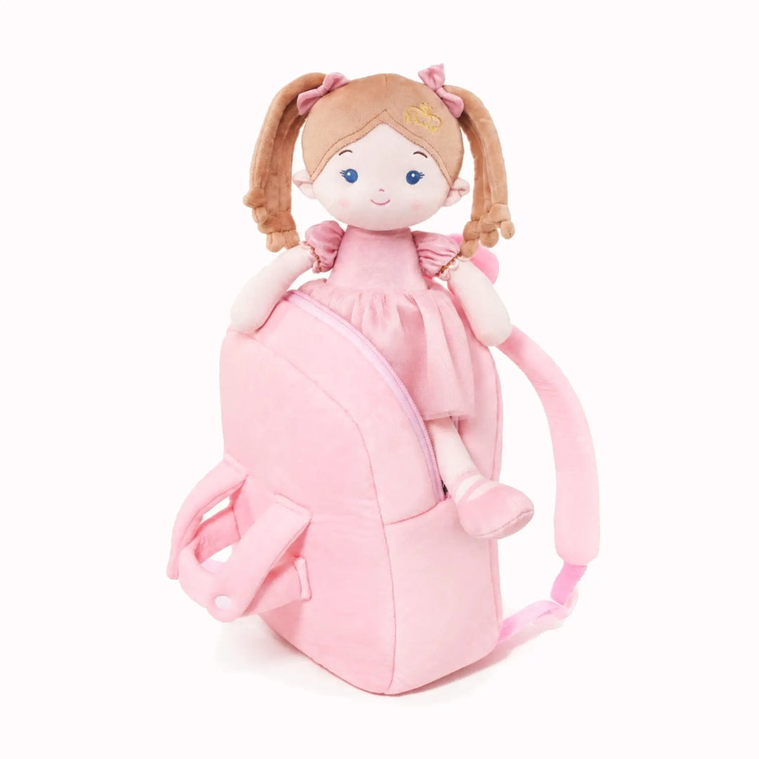 Personalized Princess Coral Doll Backpack