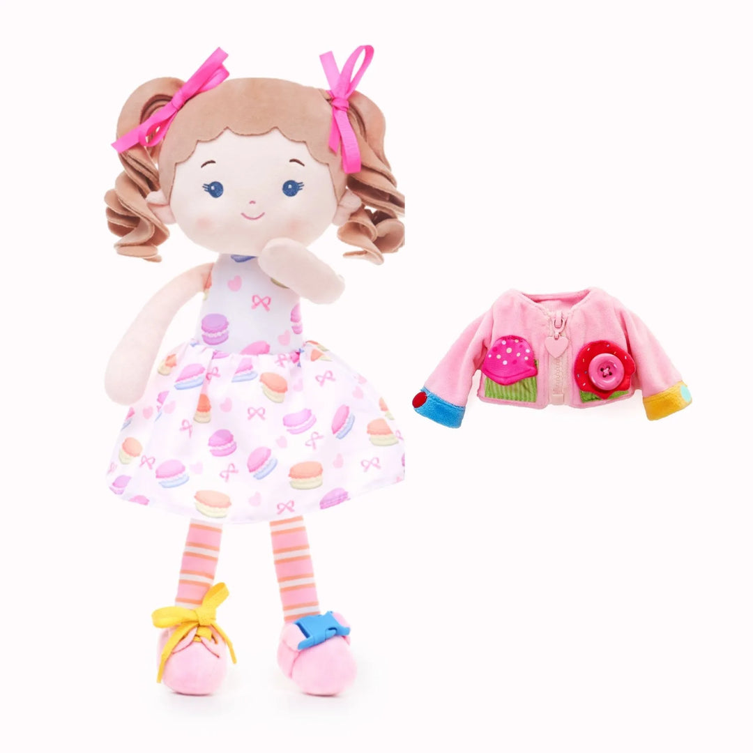 Personalized Cupcake Girl - Montessori Doll