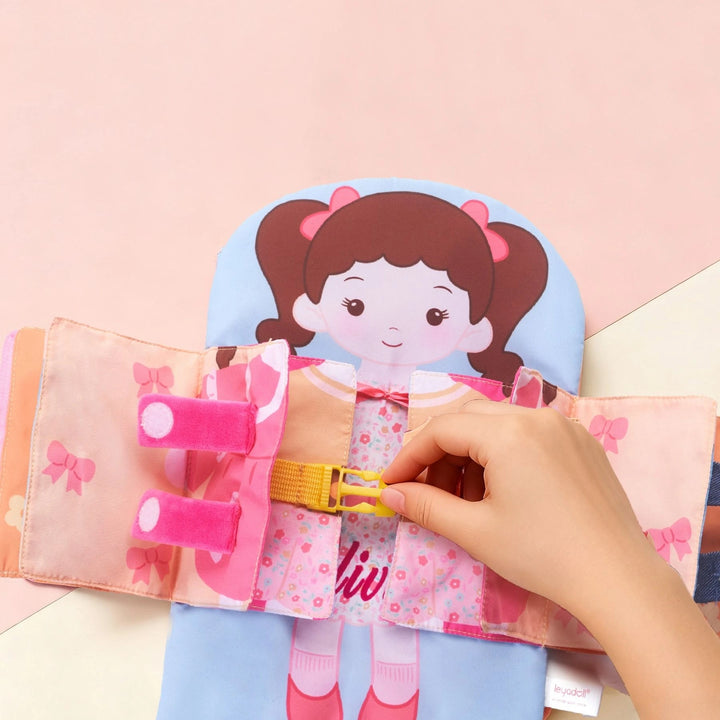 Molly Knows How To Wear - Personalized Montessori Soft Book
