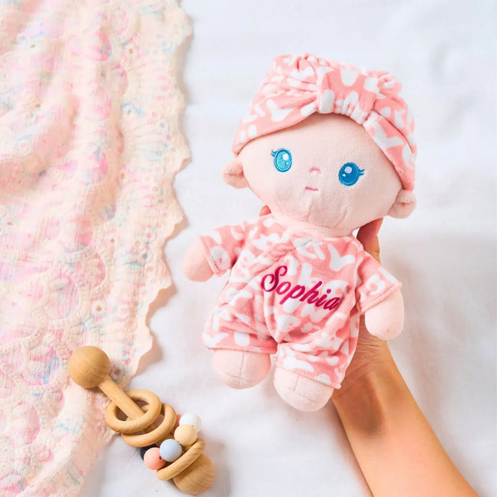 Personalized Pudding Baby Girl - Light