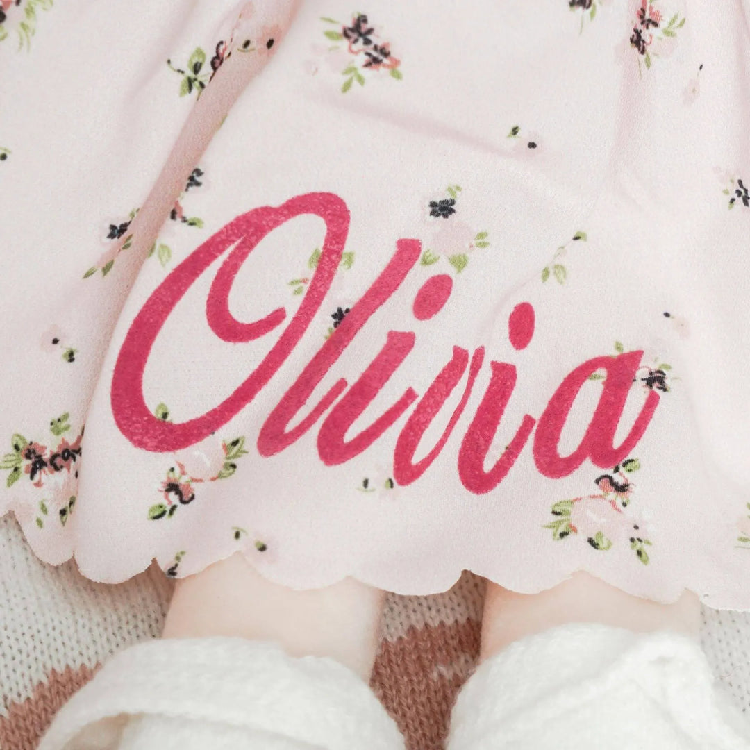 Leyadoll Soft Plush Personalized Leya Doll, My First Baby Doll
