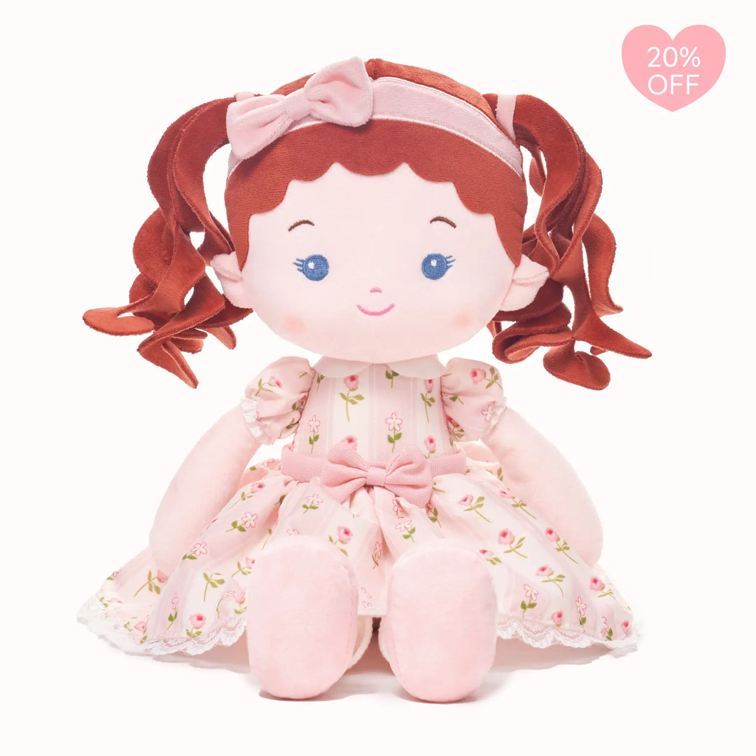 Leyadoll Soft Plush Personalized Leya Doll, My First Baby Doll