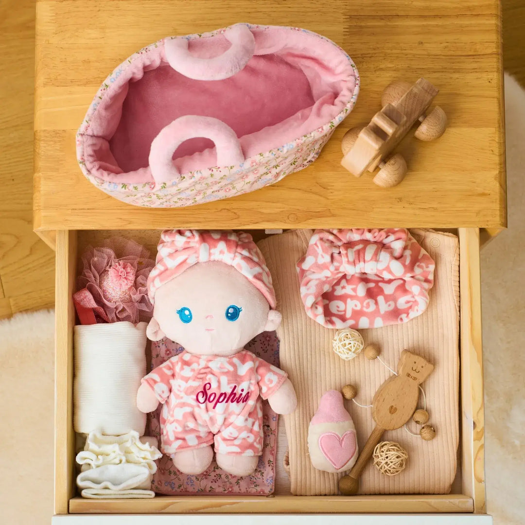 Personalized Pudding Baby Girl - Light