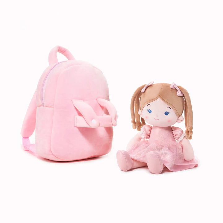 Personalized Princess Coral Doll Backpack