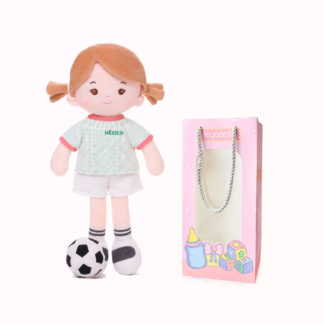 [PRE-ORDER] Personalized Soccer Girl - MEX (2 Skin Tones)