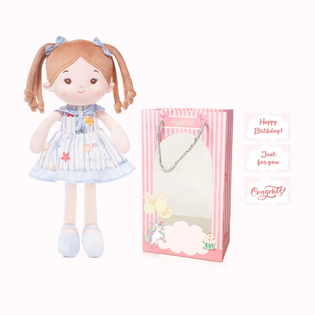 Personifiziertes Strawberry Girl – Blau