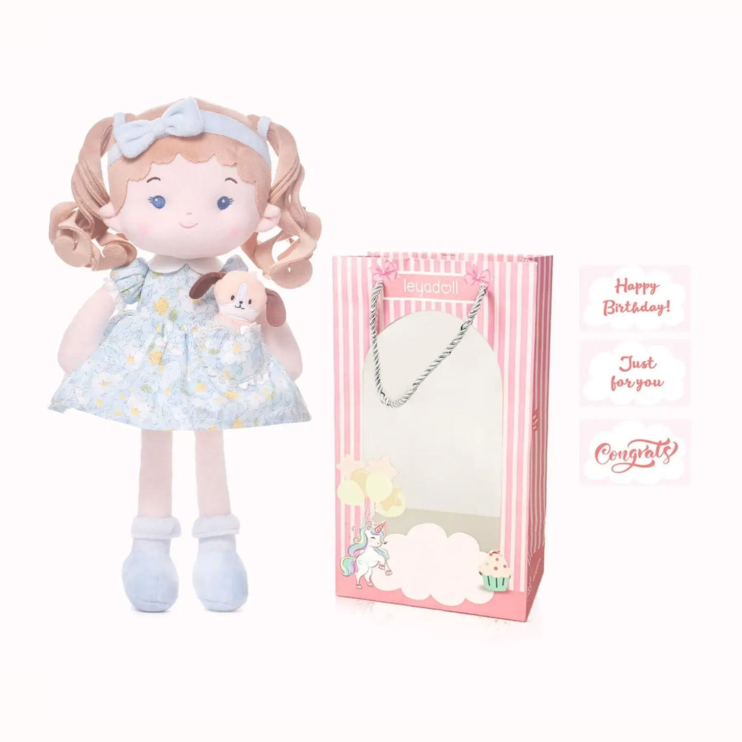Personalized Lily Girl & Her Pet