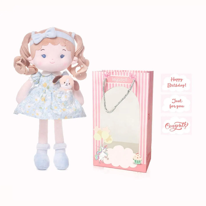 Personalized Lily Girl & Her Pet