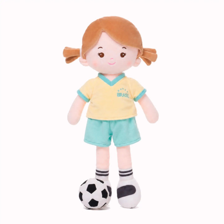[PRE-ORDER] Personalized Soccer Girl - BRA (2 Skin Tones)