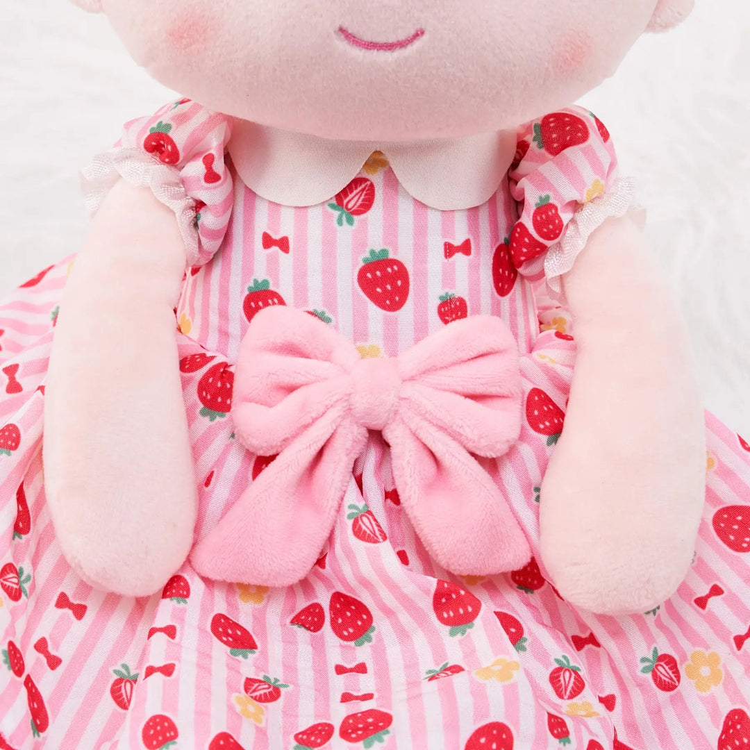 Personalized Strawberry Girl - Pink