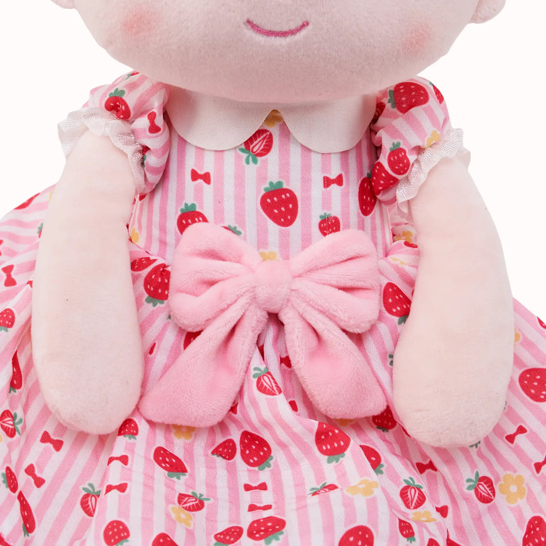Personalisiertes Strawberry Girl – Rosa