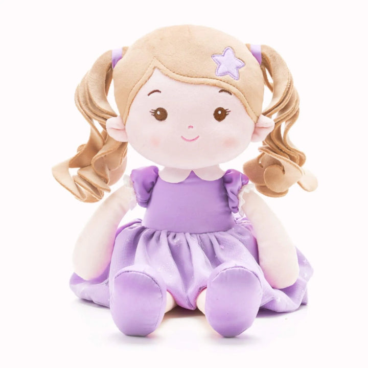 Leyadoll Soft Plush Personalized Leya Doll, My First Baby Doll