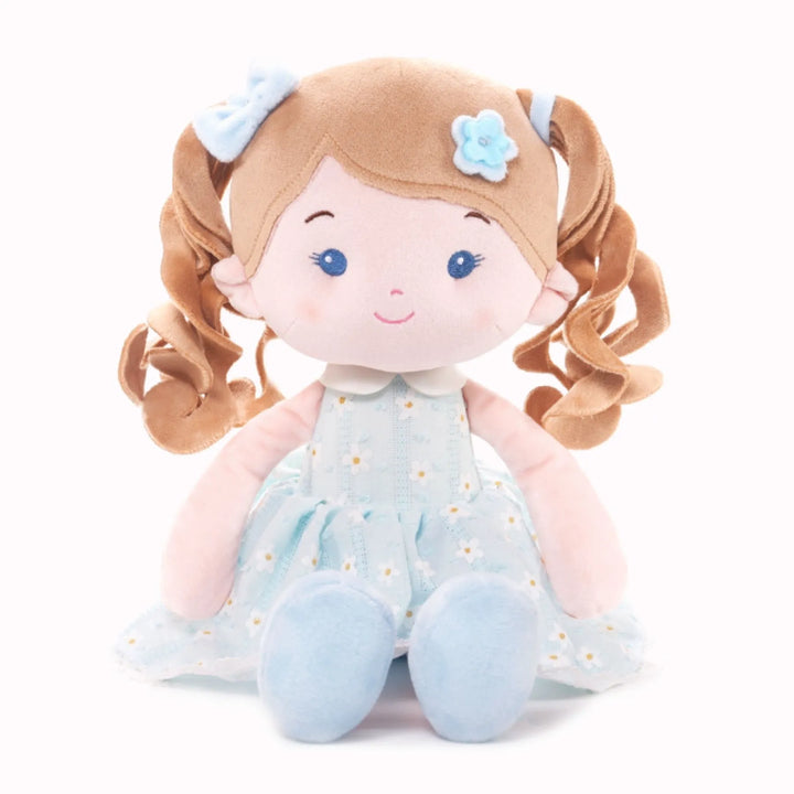 Leyadoll Soft Plush Personalized Leya Doll, My First Baby Doll