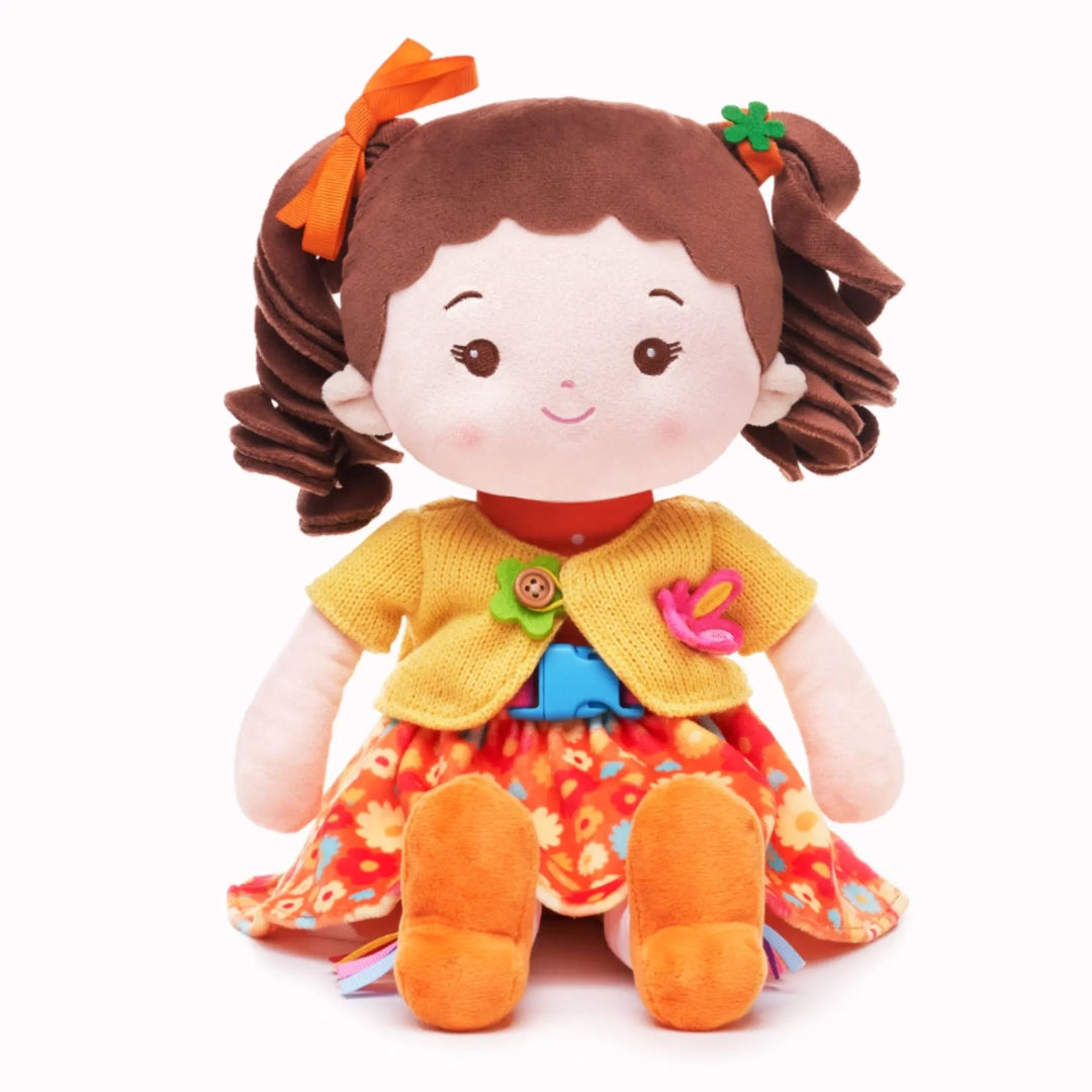Personalized Flora Girl - Montessori Doll