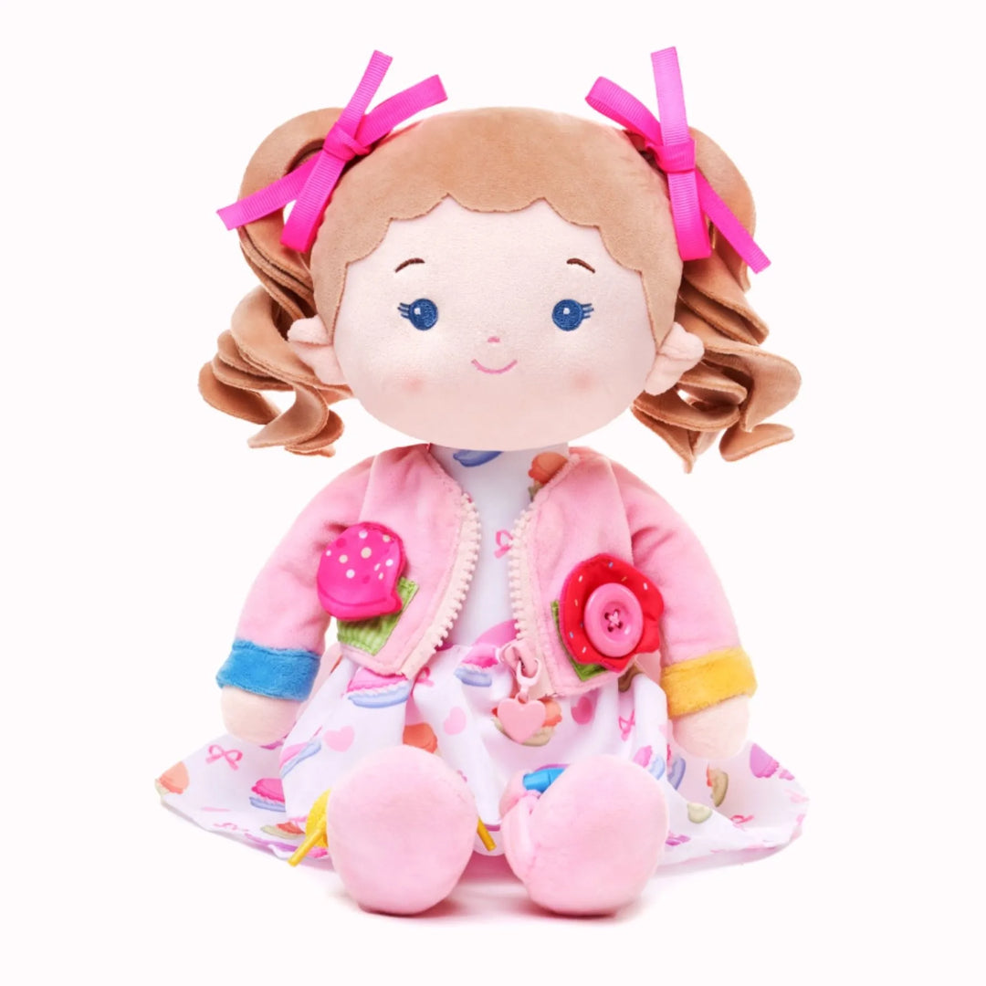 Personalized Cupcake Girl - Montessori Doll