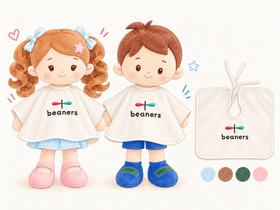 Illustration: co-branded doll design preview with cape