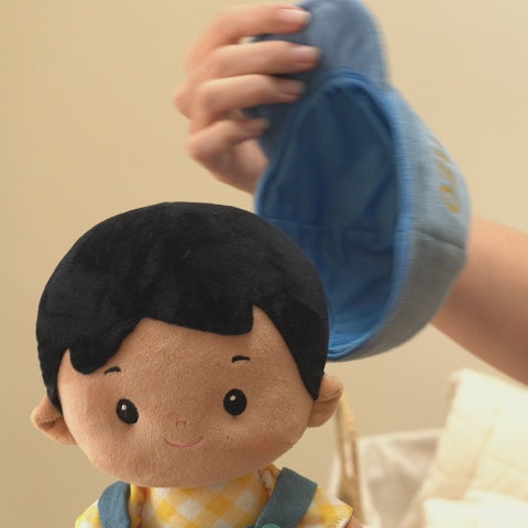 Personalized Crayon Miles - Montessori Doll
