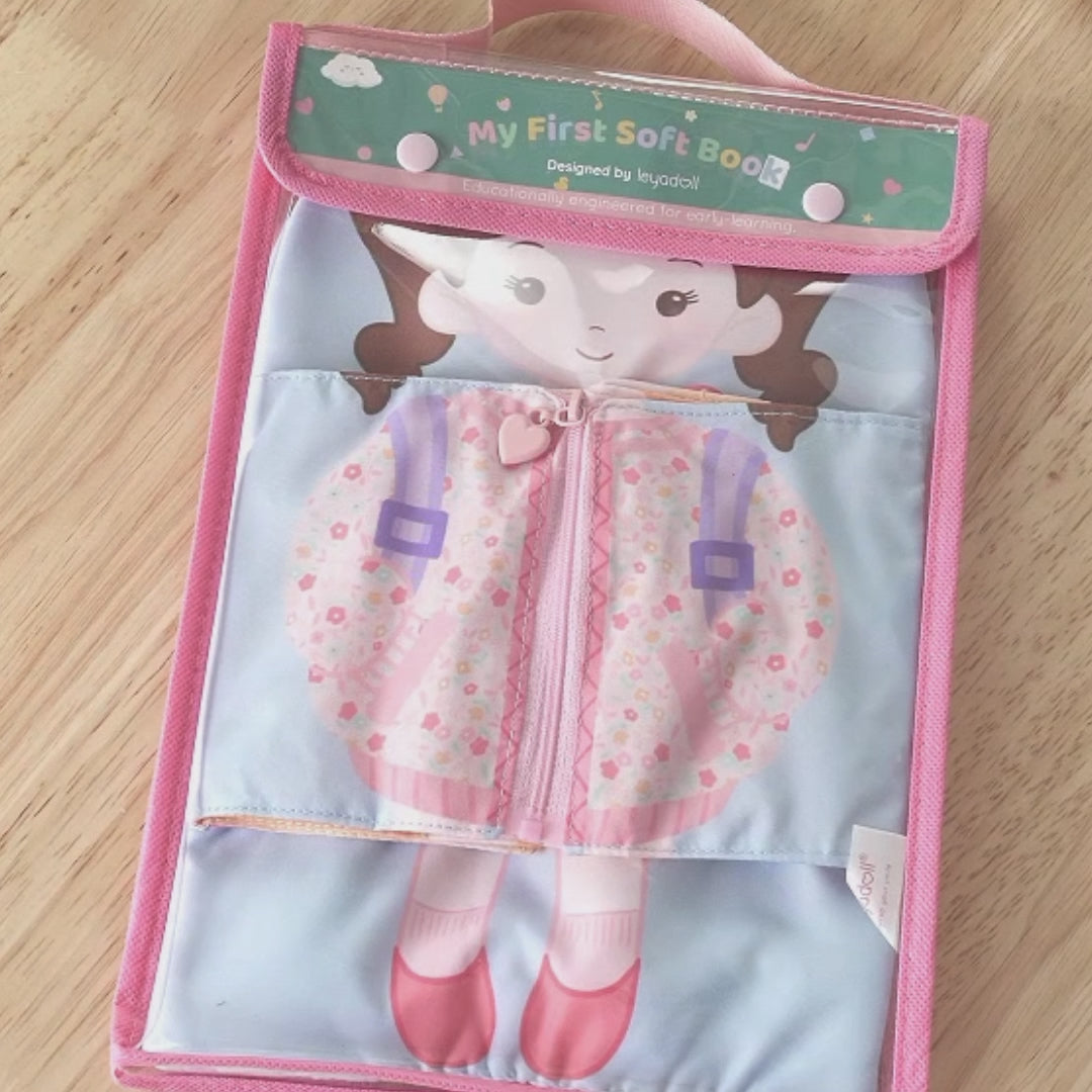 Molly Knows How To Wear - Personalized Montessori Soft Book