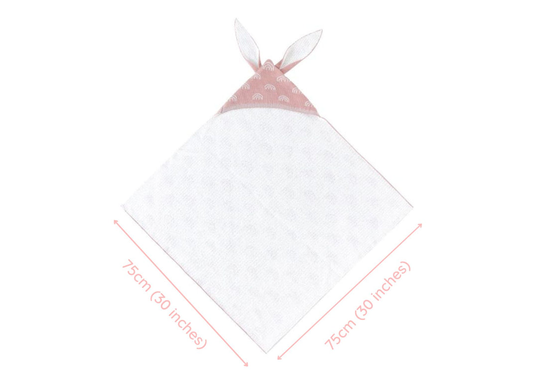 Personalized Bunny Hoodie Blanket - Leya Doll