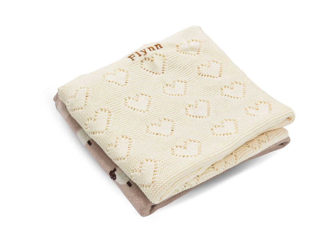 Personalized Baby Love Blanket - Leya Doll