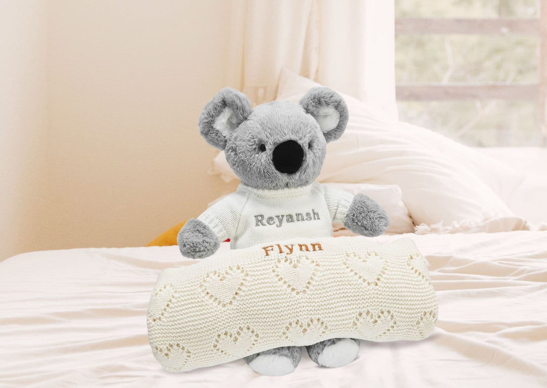 Personalized Baby Love Blanket - Leya Doll