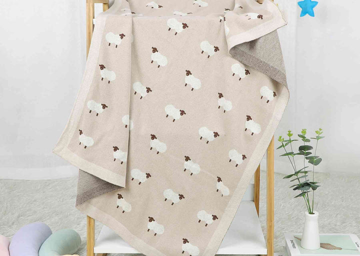 Personalized Baby Sheep Blanket - Leya Doll