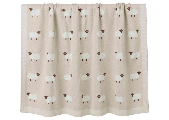 Personalized Baby Sheep Blanket - Leya Doll