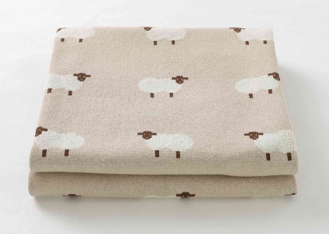 Personalized Baby Sheep Blanket - Leya Doll