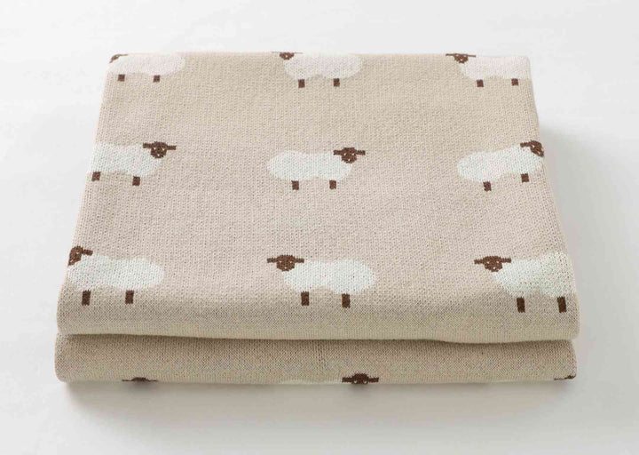 Personalized Baby Sheep Blanket - Leya Doll
