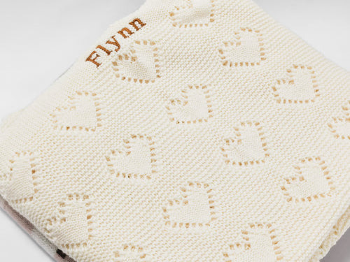 Personalized Baby Love Blanket - Leya Doll